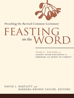cover image of Feasting on the Word— Year C, Volume 4